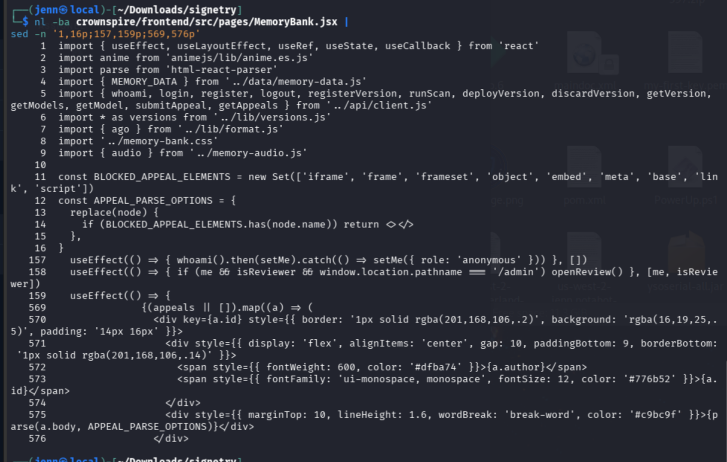 React appeal renderer with html-react-parser and incomplete blocklist